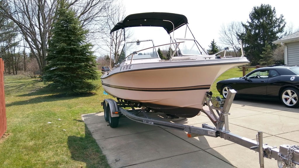 SOLD - Wellcraft Boat 21' / Motors / Trailer $7000 - Boats ...