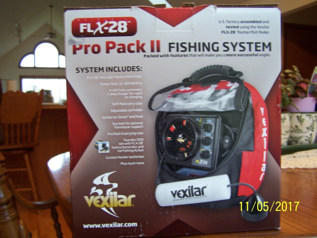 Vexilar FLX-28 Ultra Pack, The Fishin' Hole