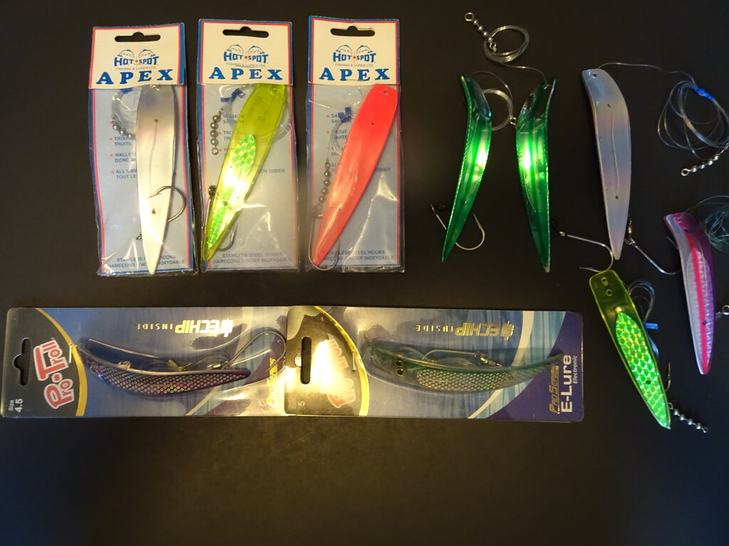 Apex by Hot Spot, and Pro Troll E-Lures - Classifieds - Buy, Sell