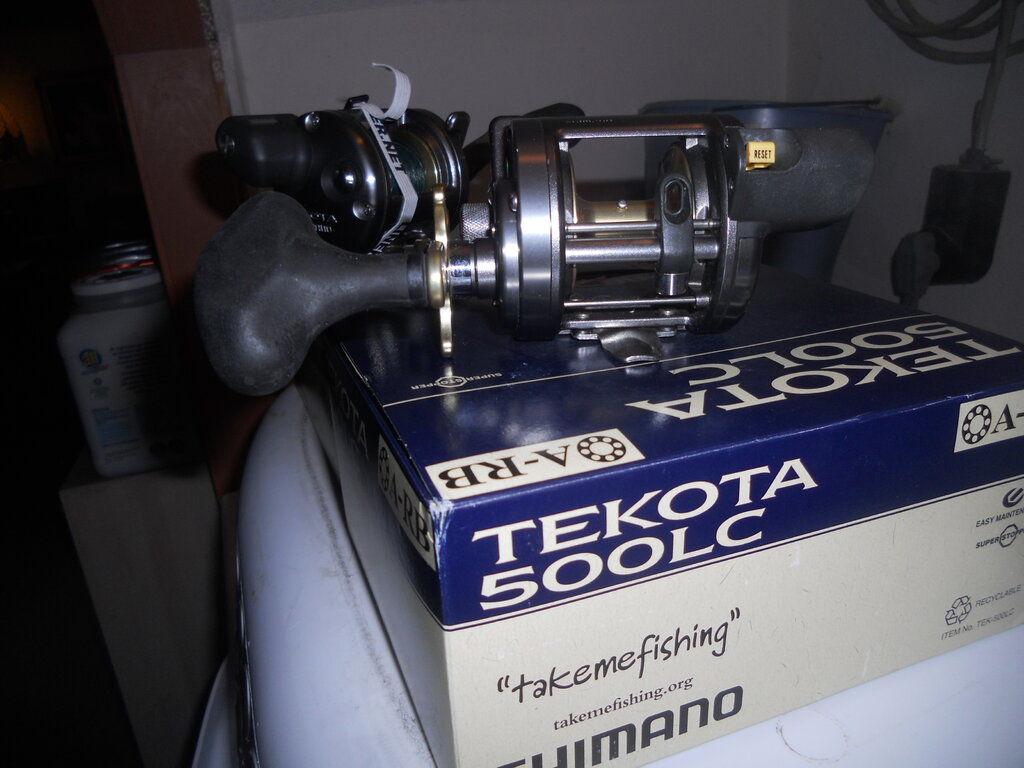 2 Shimano Tekota 500LC Reels - Classifieds - Buy, Sell, Trade or