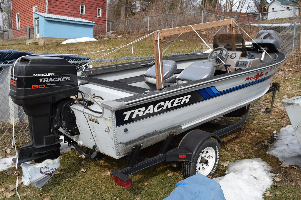 1994 Tracker Pro V16 W Mercury 60hp 2700 Boats For Sale Lake Ontario United Lake Ontario S Largest Fishing Hunting Community New York And Ontario Canada
