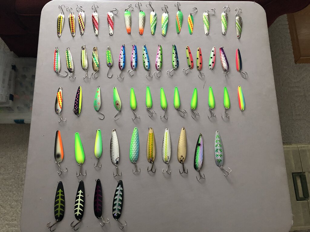 Spoons for Salmon, Trout, & Walleye for sale - Classifieds - Buy