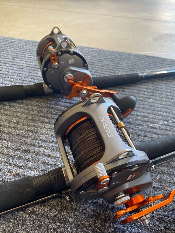 Okuma Cold Water 553LS - Like New (2) - 300 Copper (Weighted Steel) $325  Free Shipping - Classifieds - Buy, Sell, Trade or Rent - Lake Ontario  United - Lake Ontario's Largest