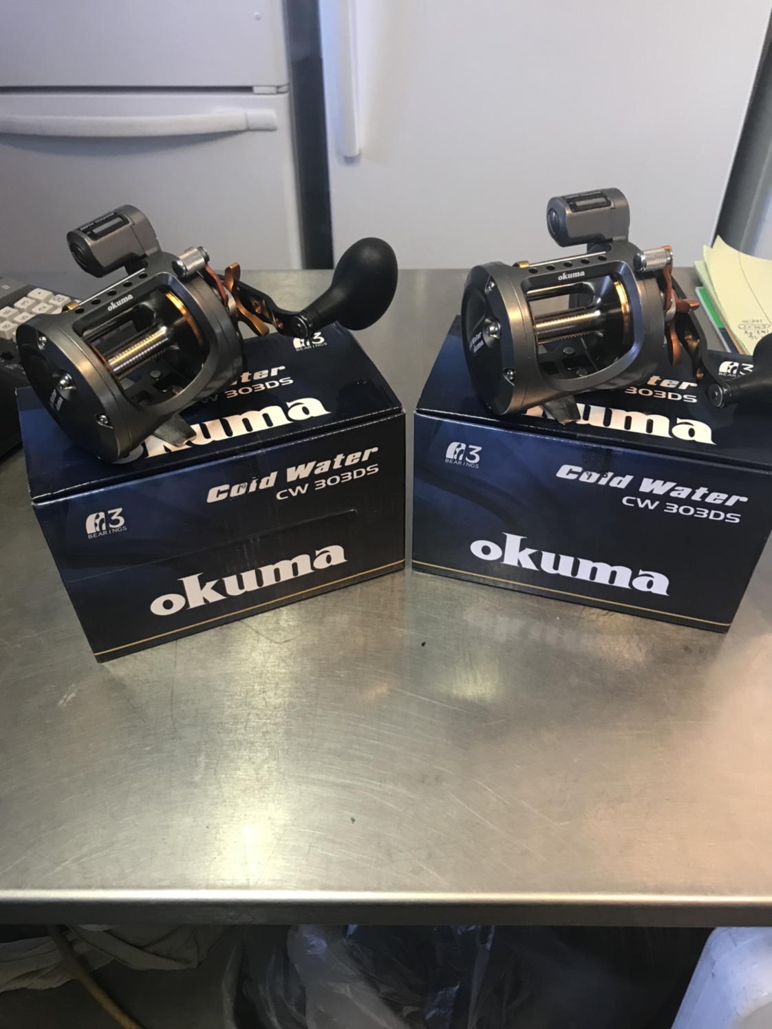 NEW OKUMA COLDWATER LINE COUNTER REELS - Classifieds - Buy, Sell